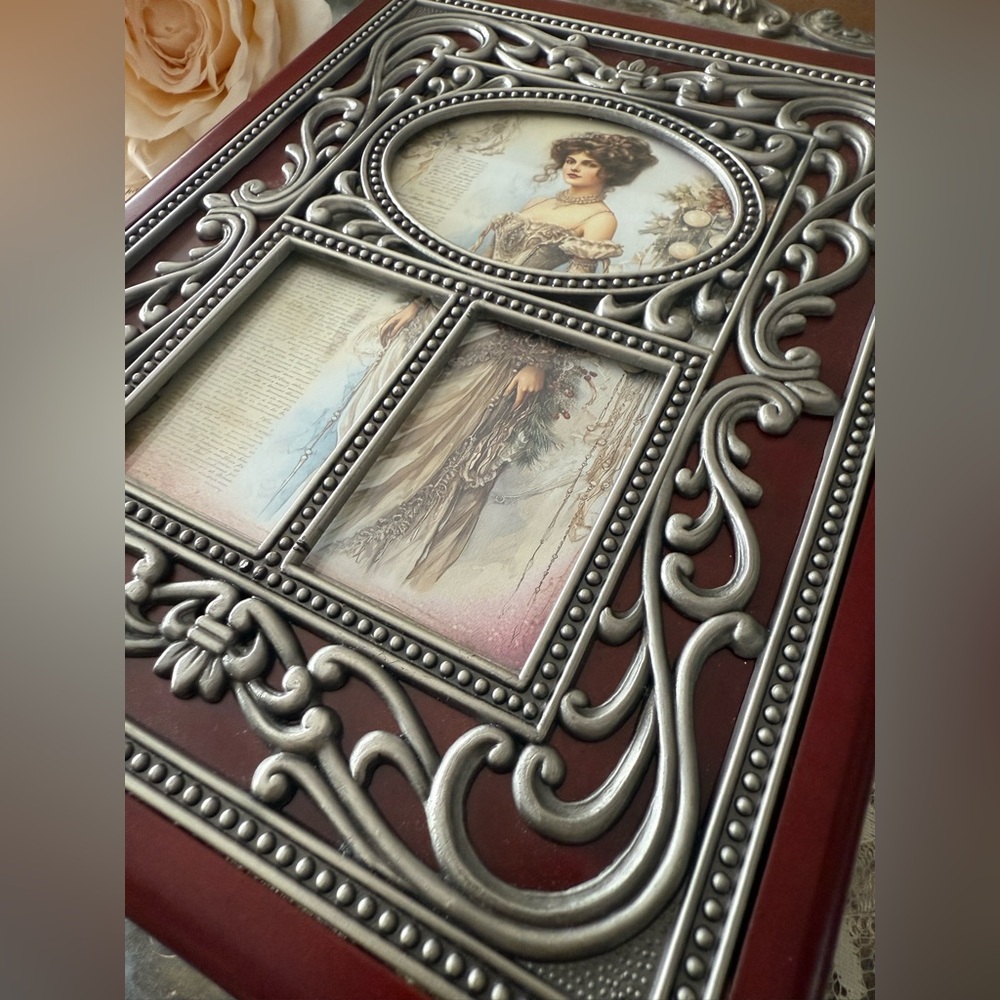 Romantic Keepsake Box: Vintage Memory Box for Letters, Photos, and Mementos
